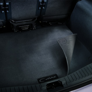 Črna podloga za prtljažnik z logotipom C-MAX